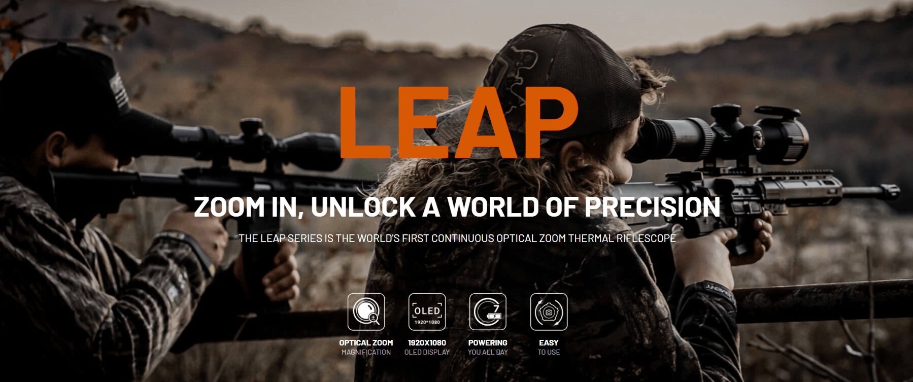 RIX LEAP SERIES thermal imaging riflescopes | RIX L3 & L6