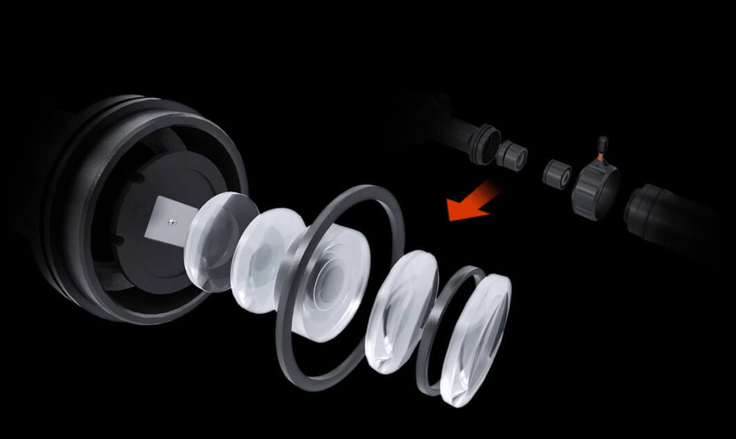 Using optical zoom in a thermal scope brings distant objects into clearer view without compromising image quality.