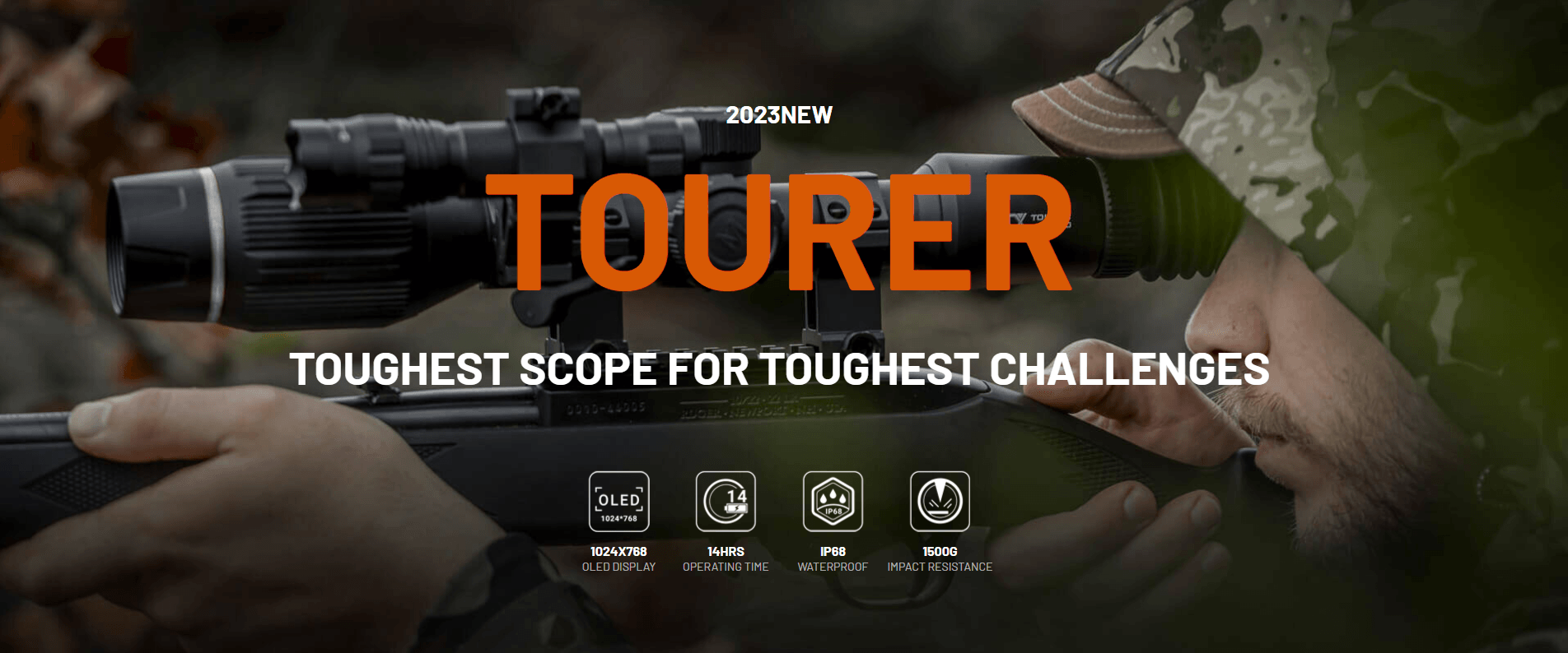 TOURER T20 Night Vision Rifle Scope | Day & Night Precision