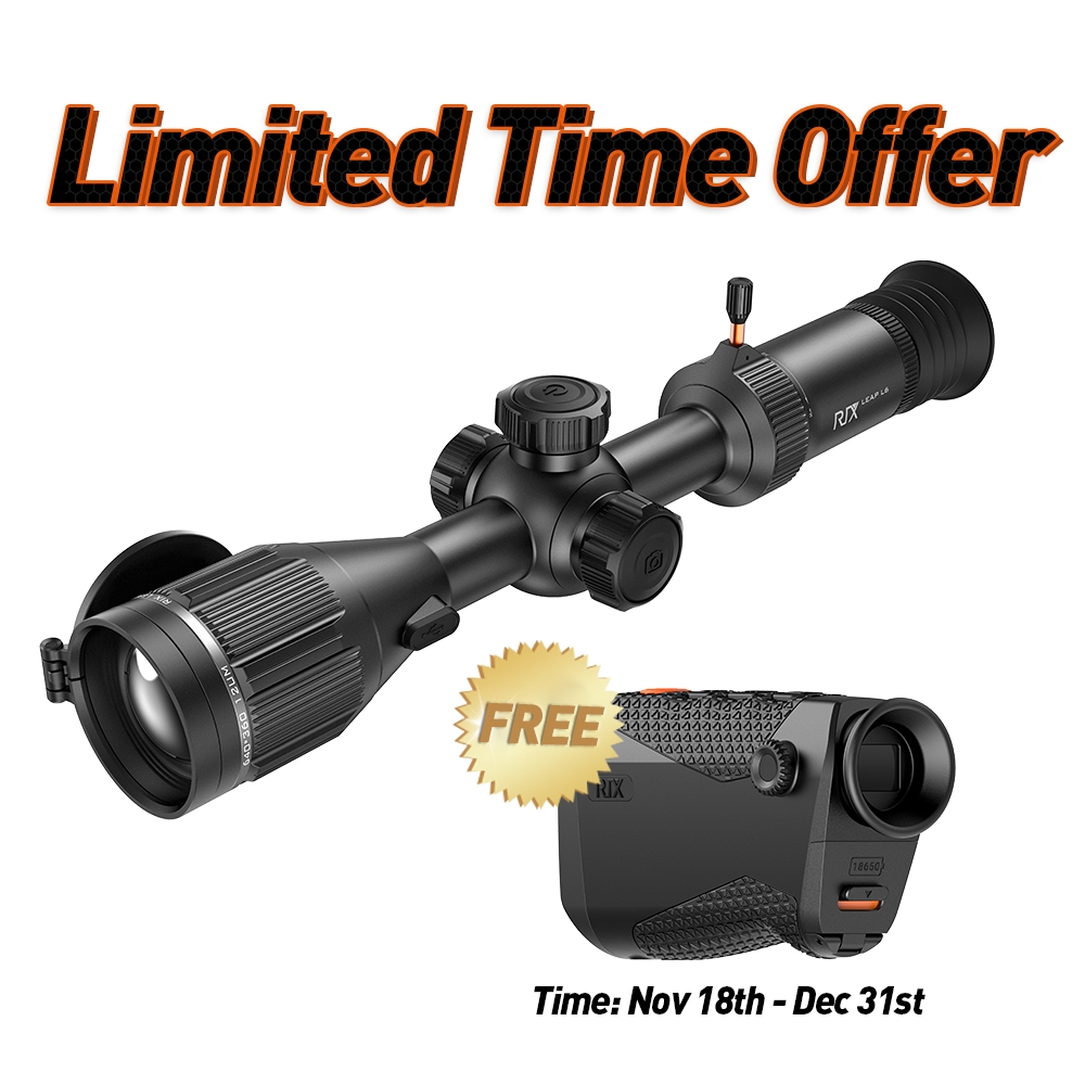 Buy L6 thermal imaging scope and get K2 thermal imaging monoculars for free
