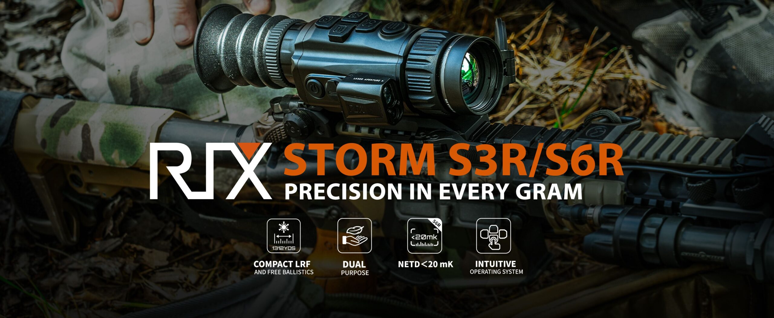 STORM S3R & S6R - Precision in Every Gram, Thermal Scope with Built-in LRF are here